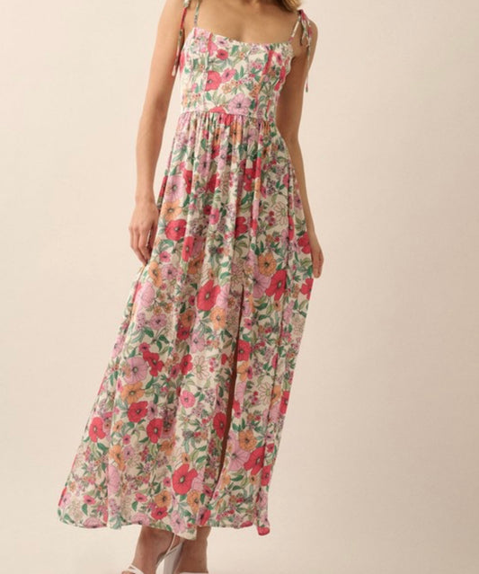 Promesa Floral Corset Dress - SP24