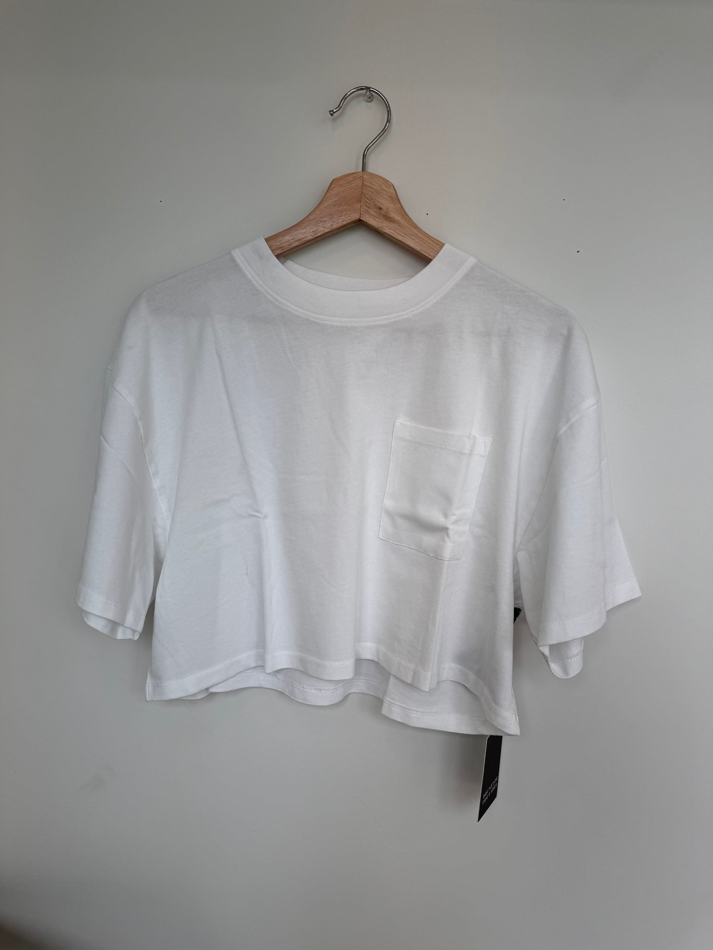 Brunette The Label Cropped Boxy Tee SU24