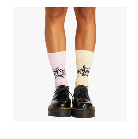 Volcom Women’s 2 Coloured Vent Socks - F23