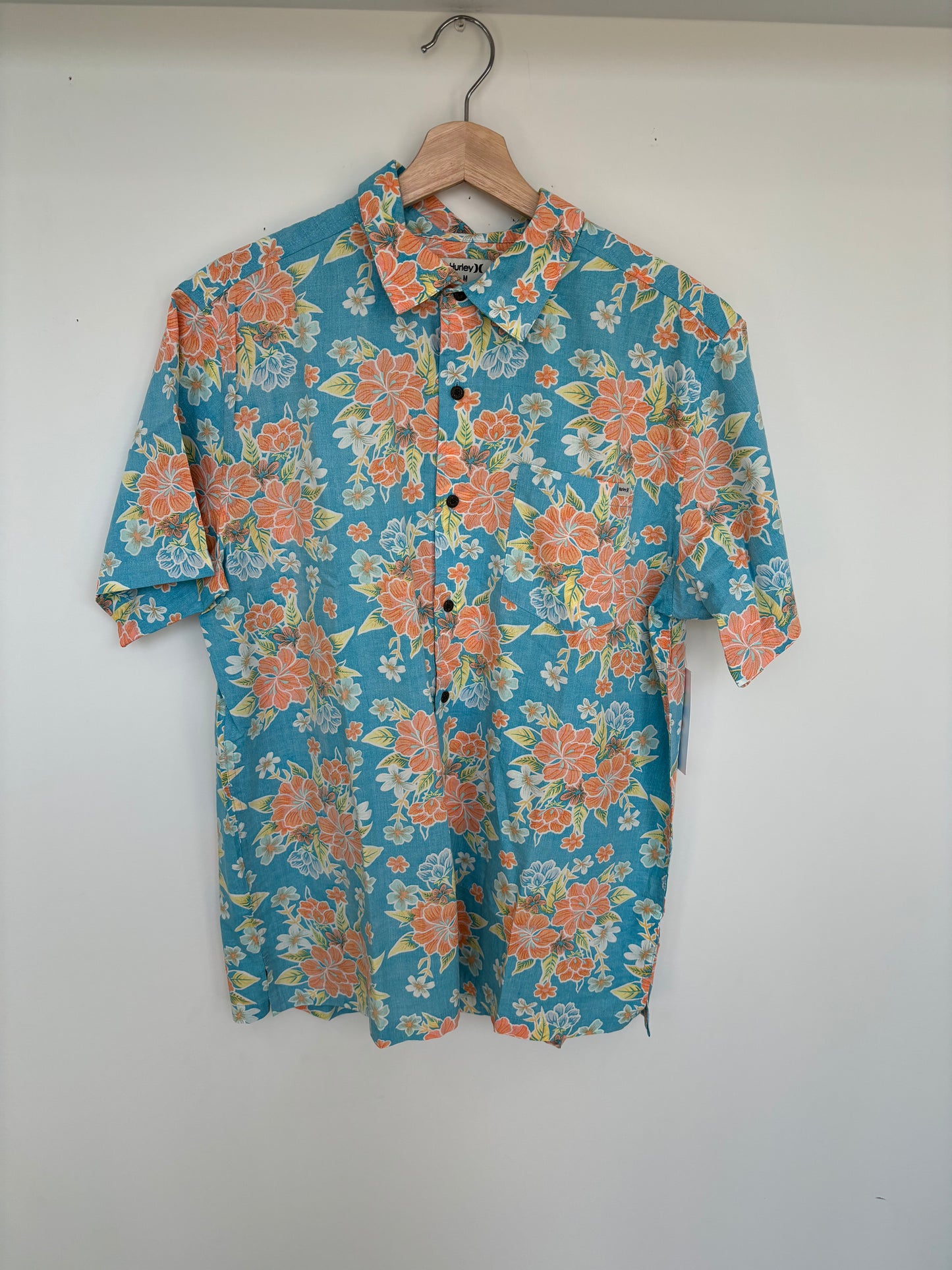 Hurley Floral Button Up SU24