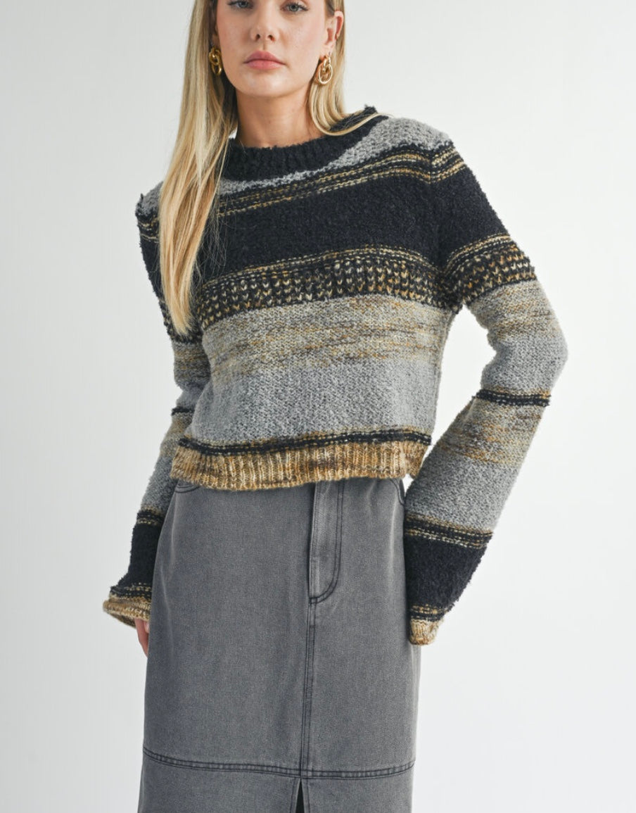 Sage The Label Millie Mixed Sweater - FA24