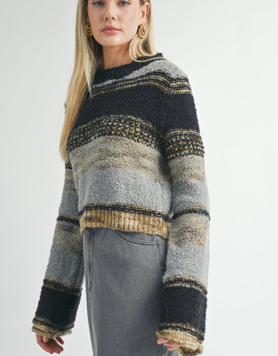 Sage The Label Millie Mixed Sweater - FA24