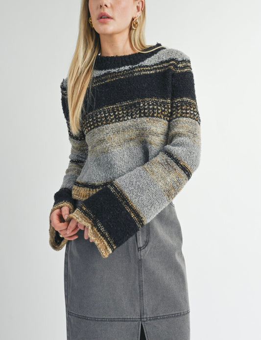 Sage The Label Millie Mixed Sweater - FA24