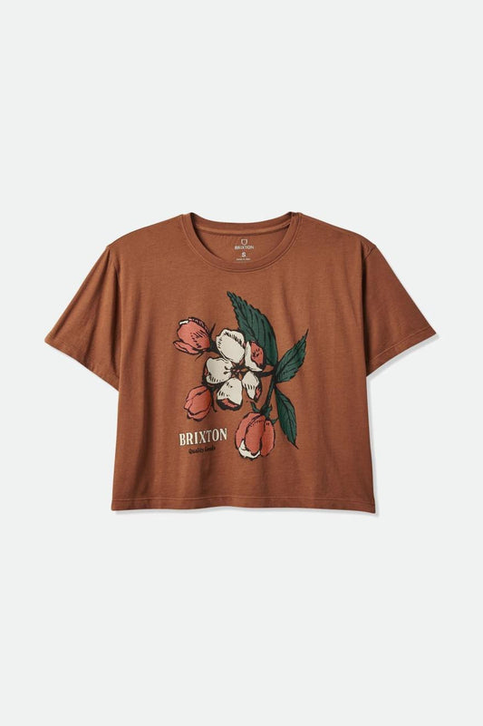 Brixton Apple Blossom Boxy Tee W23