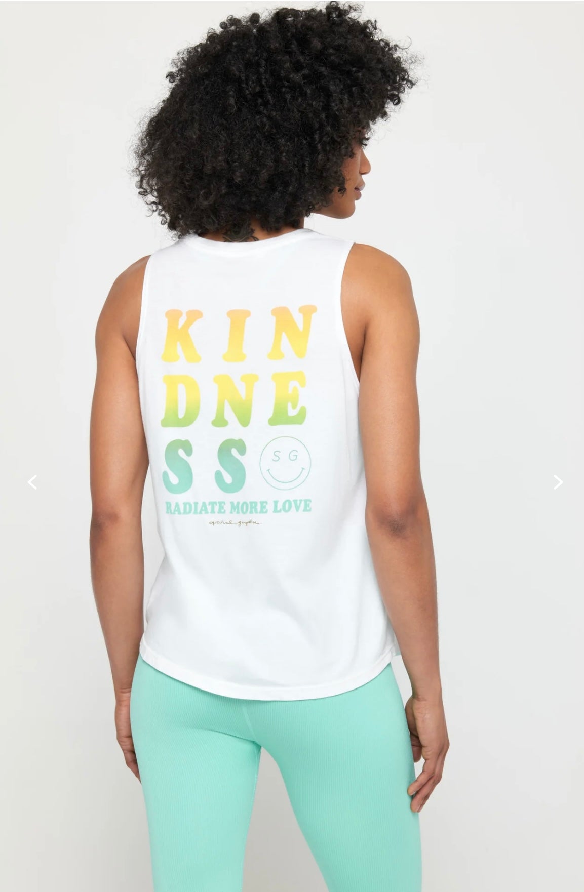 Spiritual Gangster Radiate Kindness Jade Tank - FA24