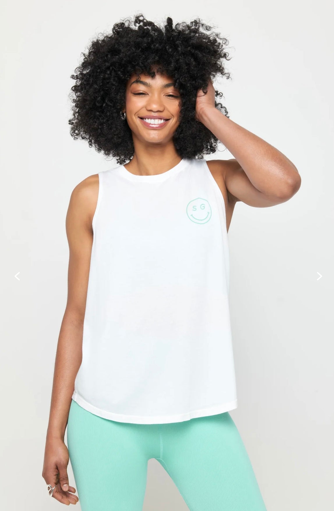 Spiritual Gangster Radiate Kindness Jade Tank - FA24