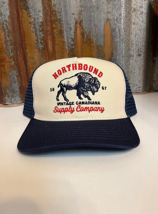 Northbound Vintage Canadiana Trucker Hat - FA24