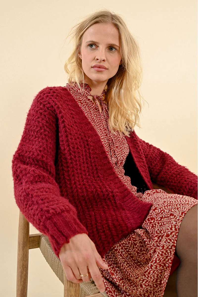 Molly Bracken Ruby Cardigan - FA24