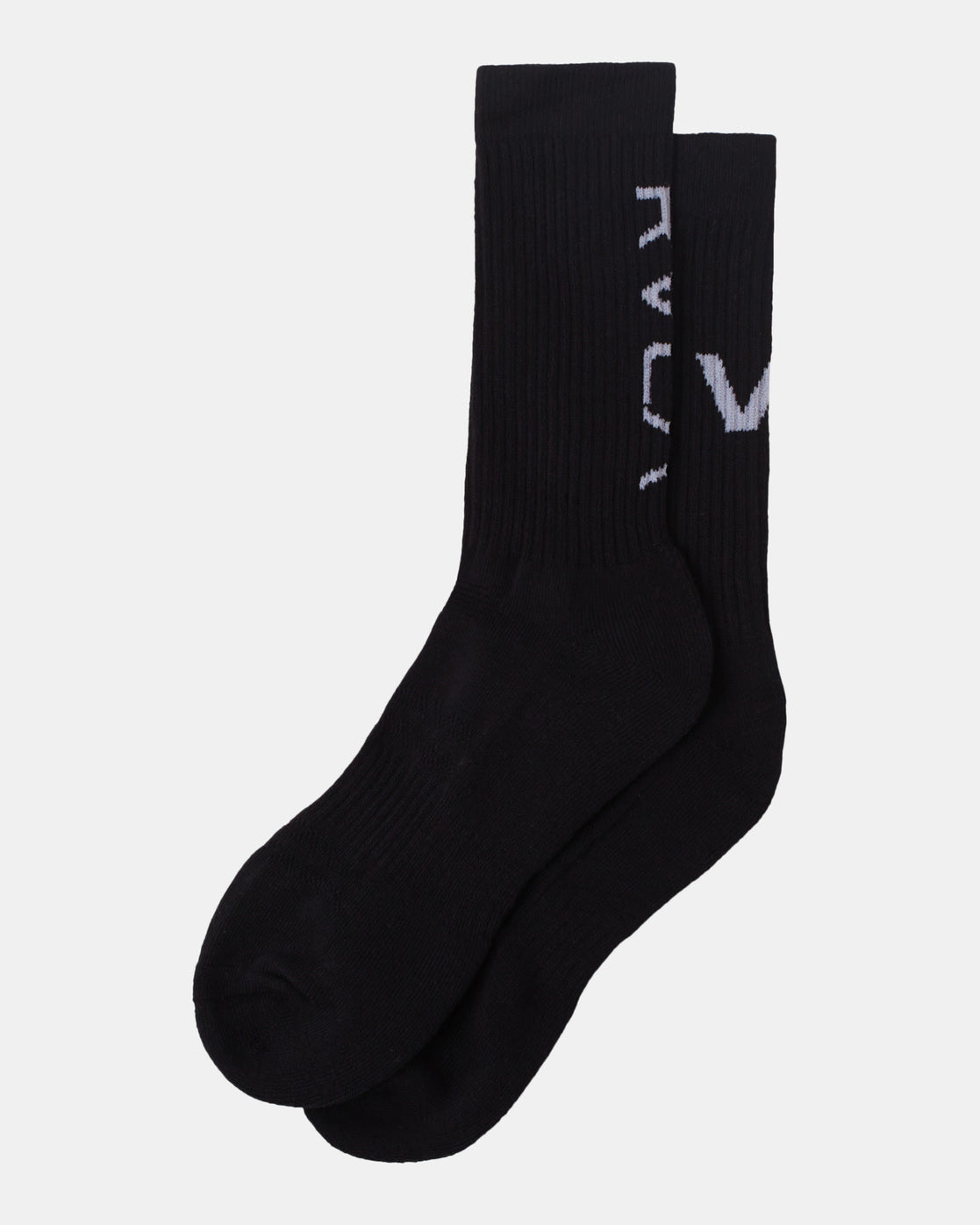 RVCA Black Sport Crew Socks FA23