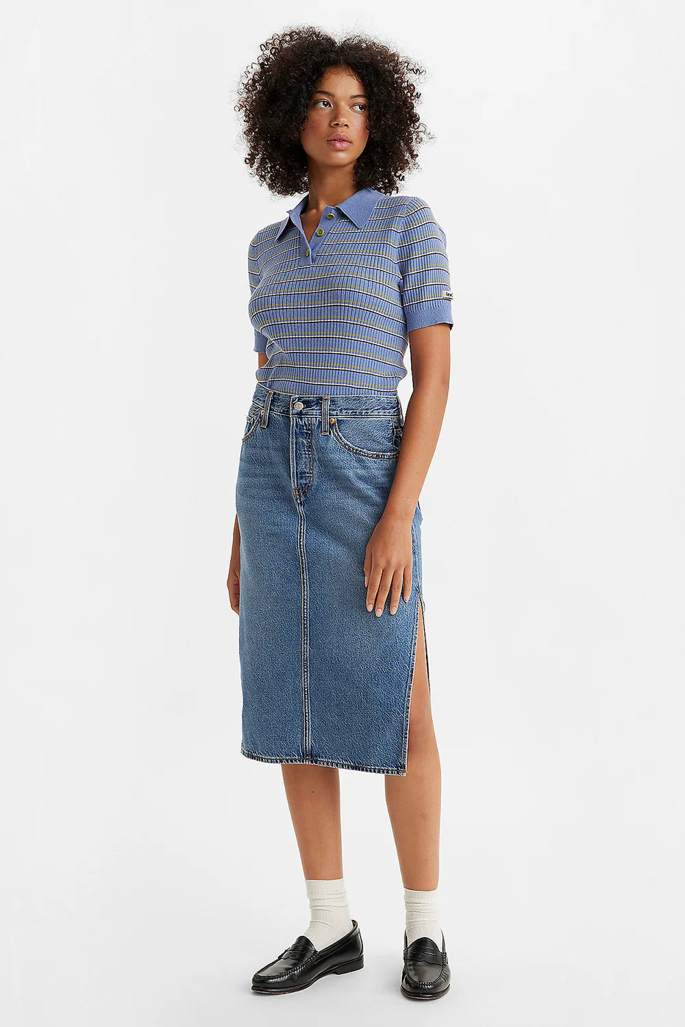 Levi’s Artist Divided Side Slit Skirt SP24