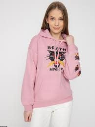 Brixton Pink Nector Hoodie - SP23