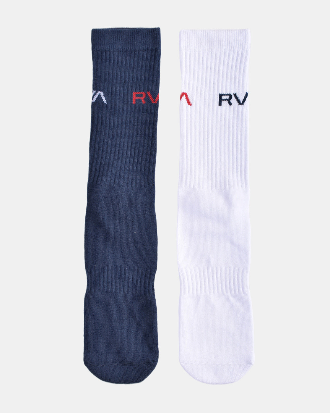 RVCA 2 Pack Basic Logo Crew Sock