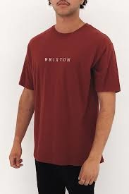 Brixton Relaxed Tee Island Berry - SP23