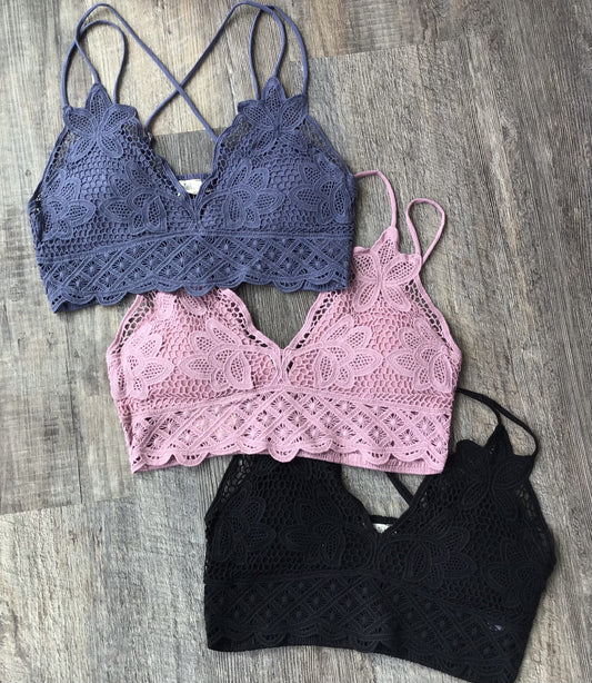 La Miel Flower Bralette