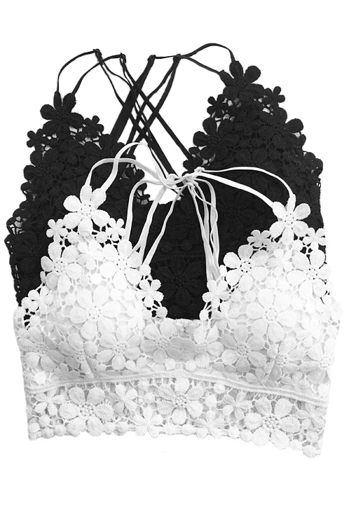 Fashion Island Crochet Lace Bralette - SP23