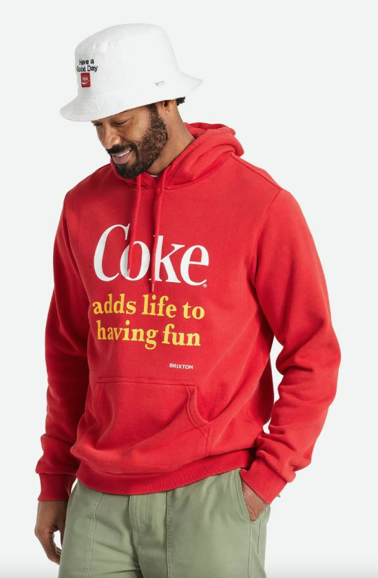 Brixton Coca-Cola Having Fun Hoodie - SP23