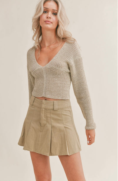 Sage The Label Honey Twist Back Sweater - SP23