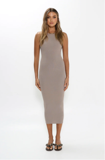 Madison The Label Devon Knit Midi Dress - SP23